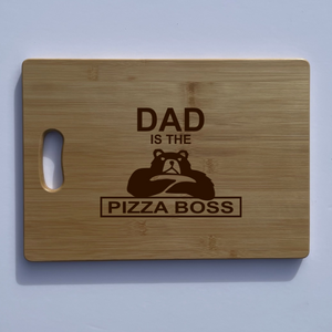 Personalised Chopping Board "Pizza Boss"
